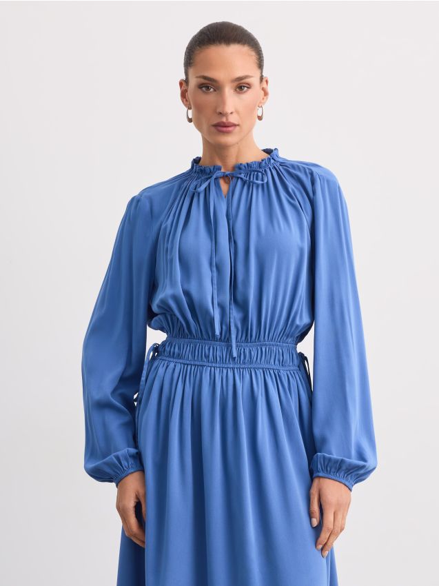 Rochie midi cu cordon