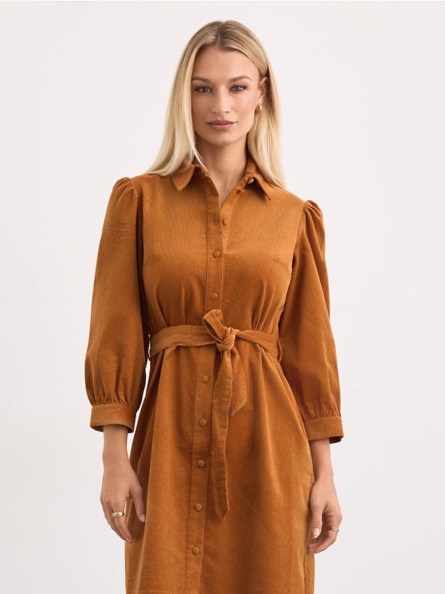 Rochie mini din velur