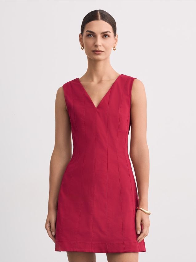 Rochie mini cu decolteu în V