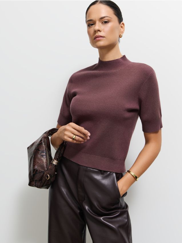 Pulover cu adaos de lână