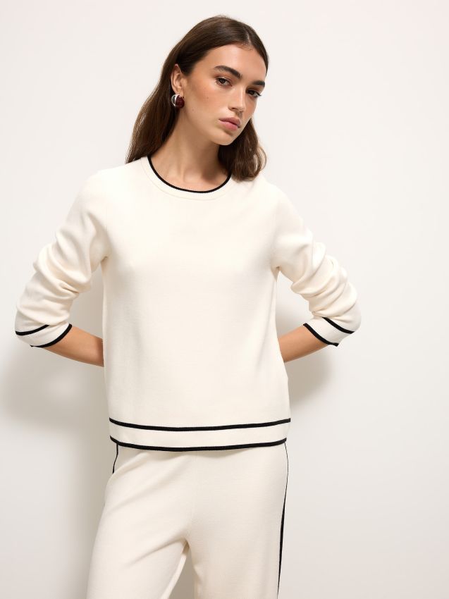 Pulover din amestec de viscoză