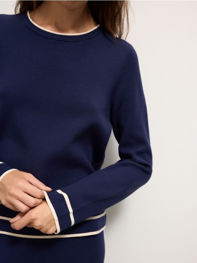 Pulover din amestec de viscoză