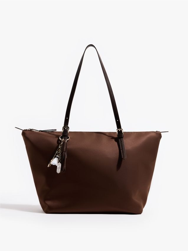Mohito - Shopper torba - tamno smeđa
