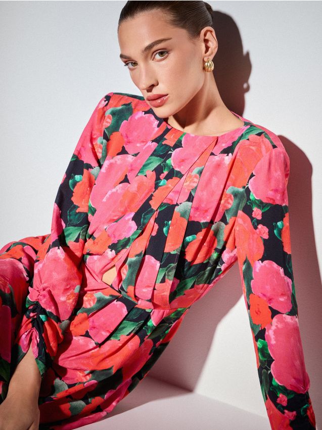 Rochie mini din viscoză