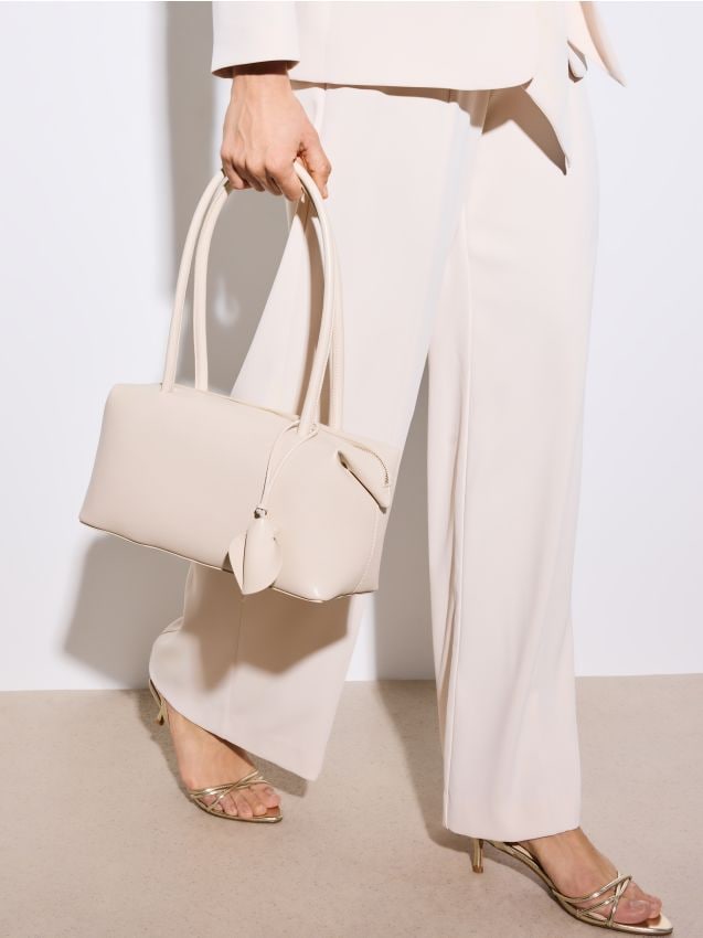 Mohito - Дамска чанта с ключодържател - бежово