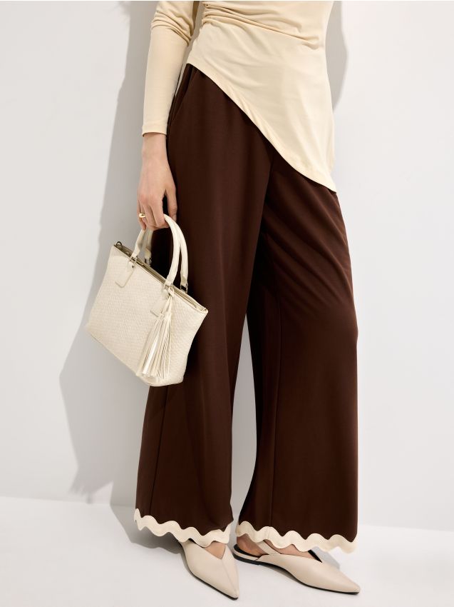 Mohito - Дамска чанта с ключодържател - кремaво