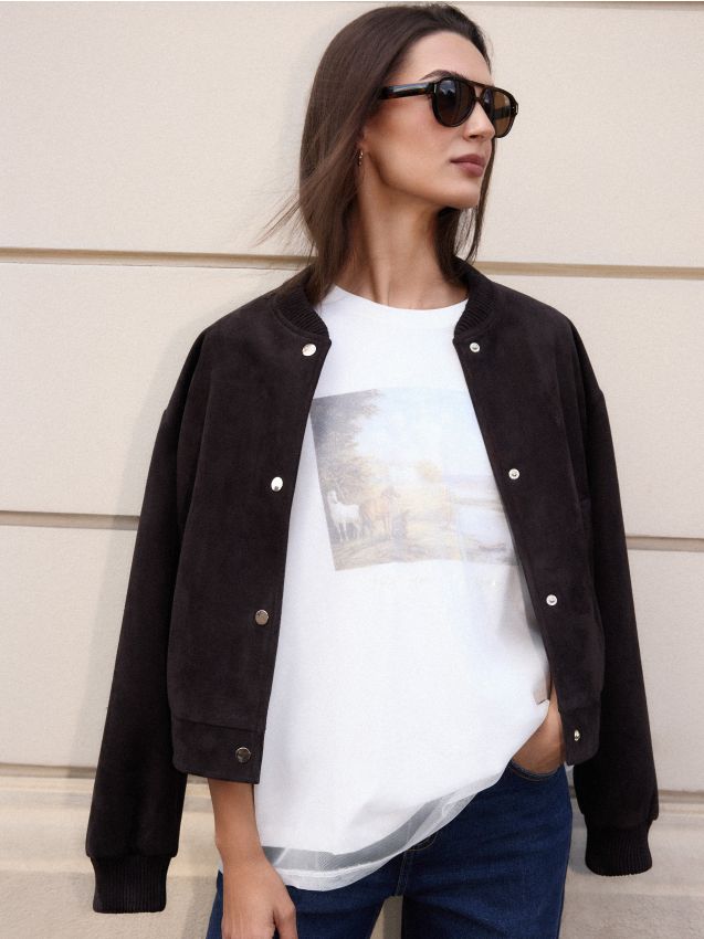 Mohito - T-shirt cu imprimeu - Ivory