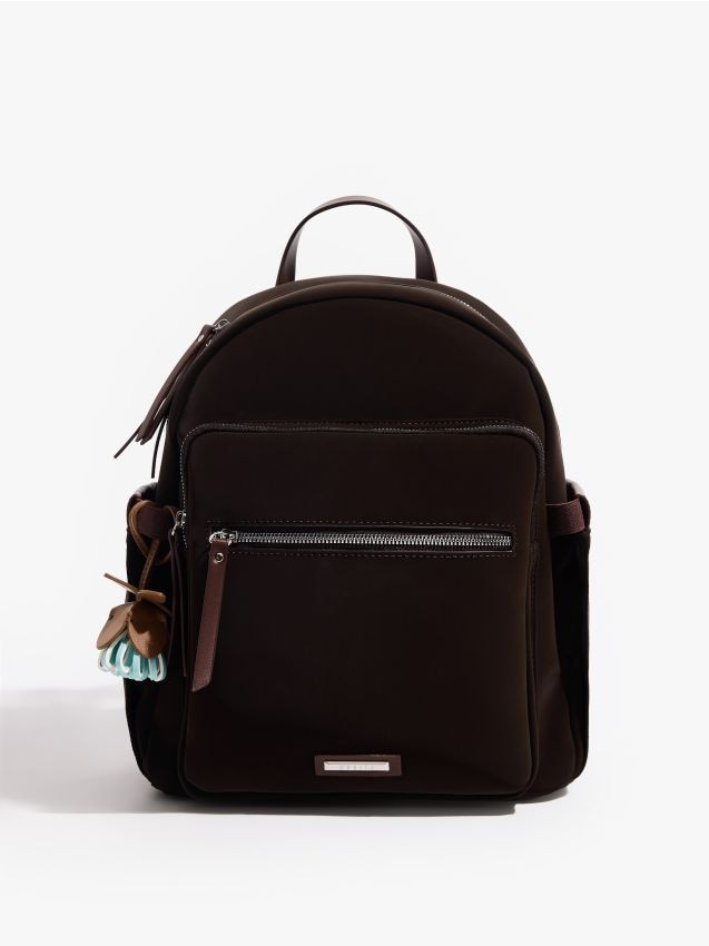 Mohito - Раница с висулка - тъмно кафяво