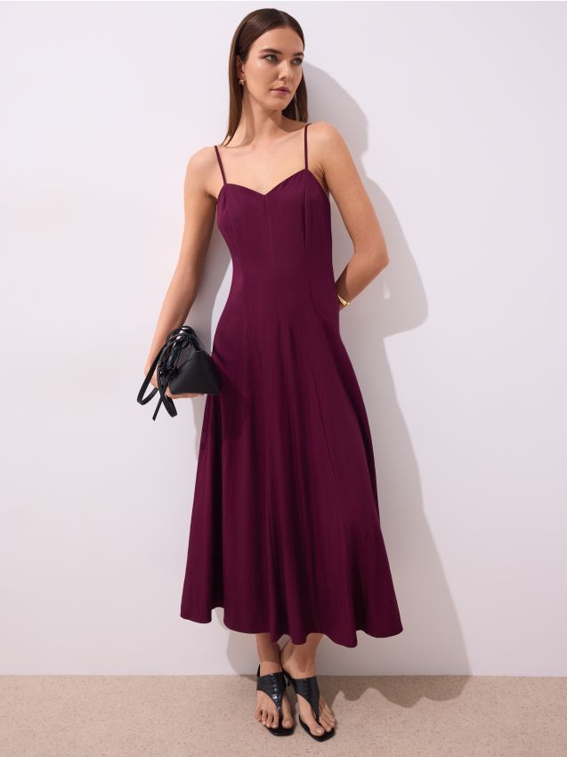 Rochie maxi cu bretele