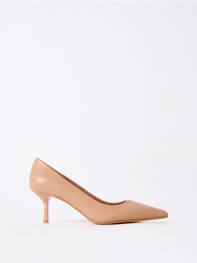 Pantofi escarpen din piele