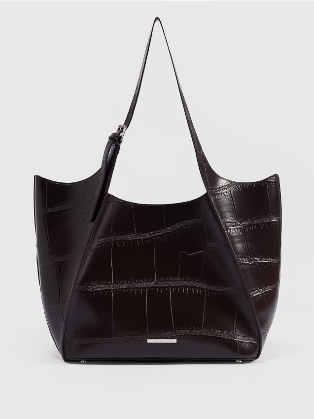 Mohito - Shopper torba - tamno smeđa