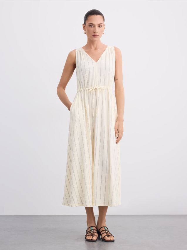 Rochie midi bufantă