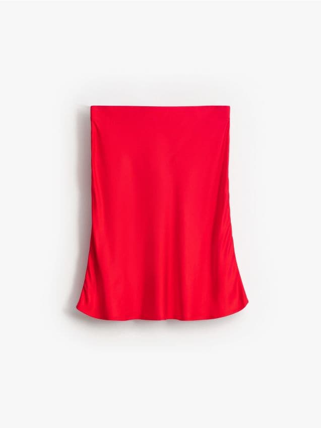 Φούστα mini με βισκόζη