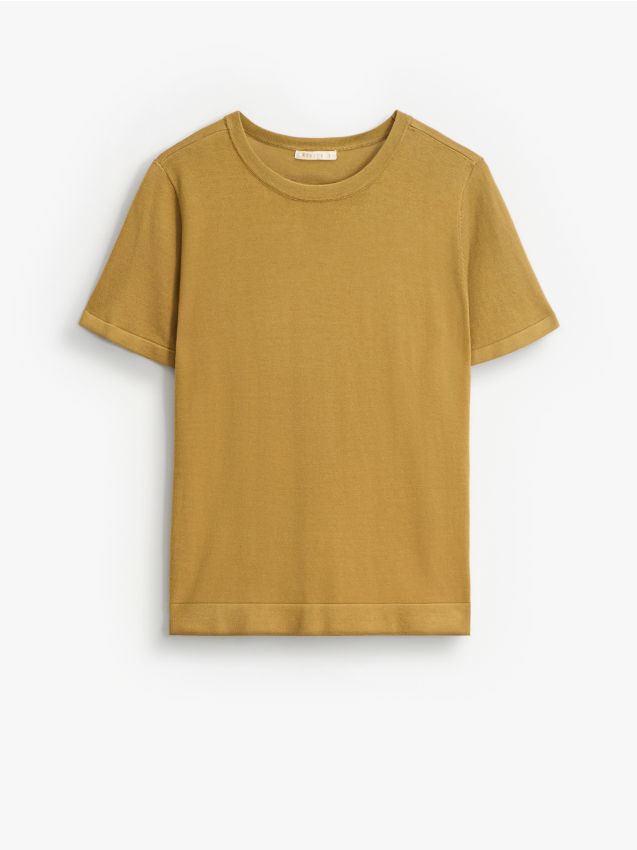 Sweter z krótkim rękawem