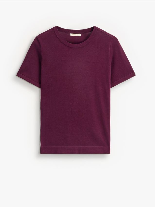 Sweter z krótkim rękawem