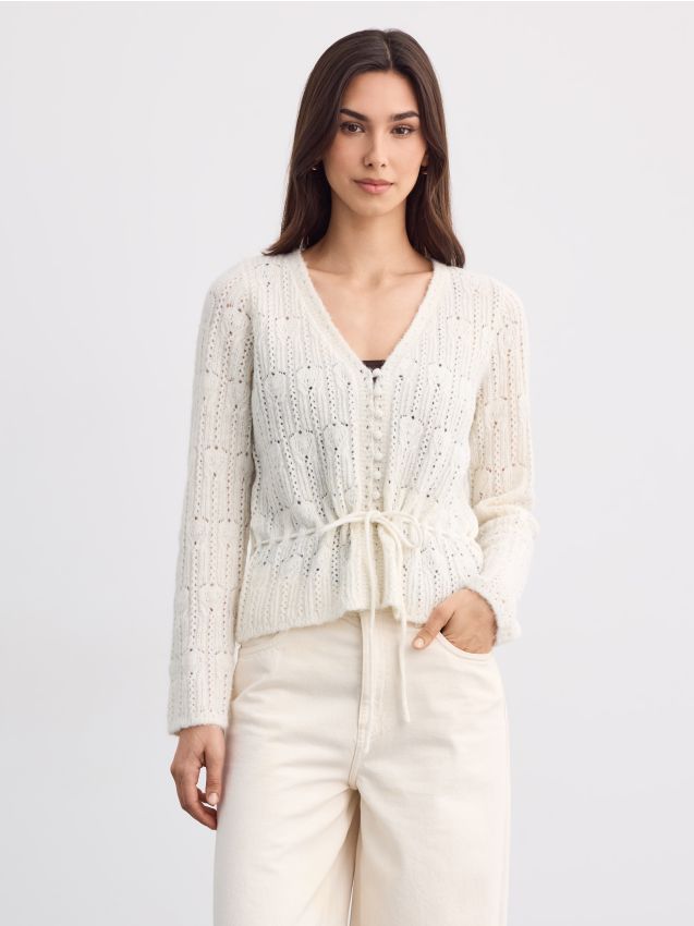 Mohito - LADIES` SWEATER - кремaво