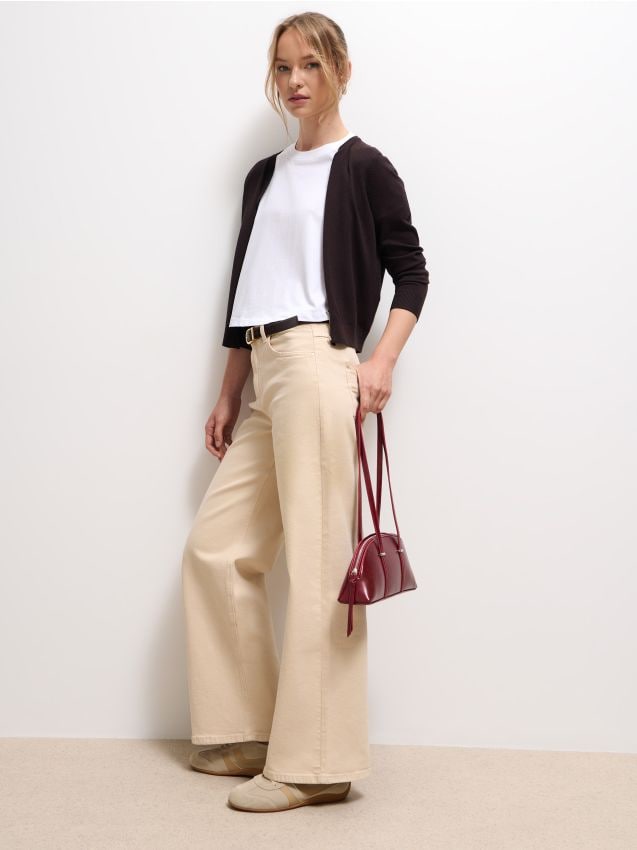 Blugi wide leg