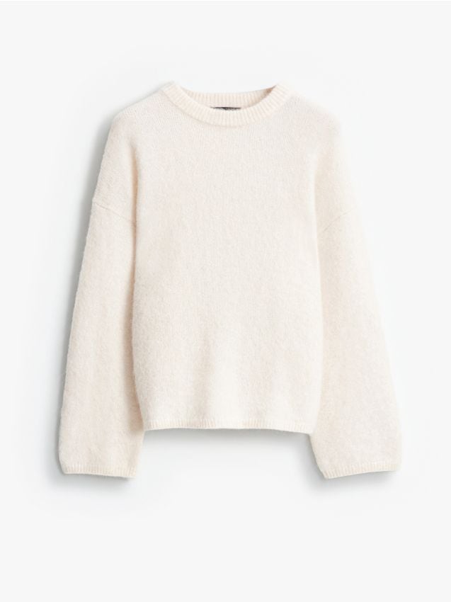 Mohito - Пуловер със съдържание на вълна - кремaво