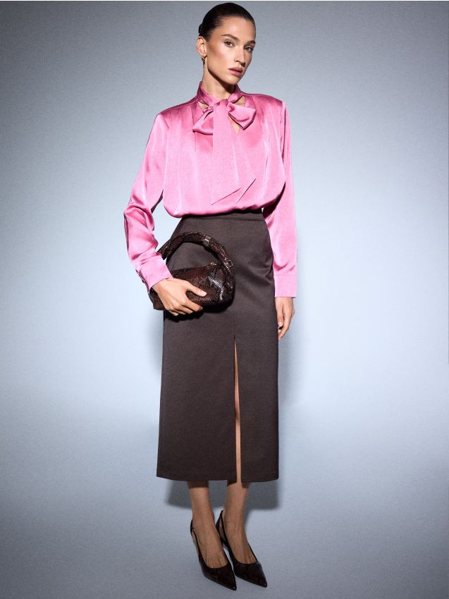 Mohito - Миди пола - махагон