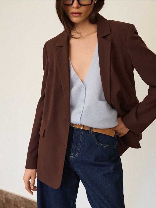 Mohito - Елек с високо съдържание на вълна - син