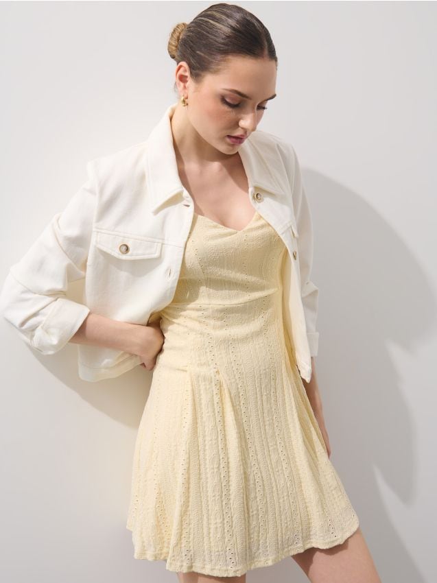 Rochie mini cu bretele