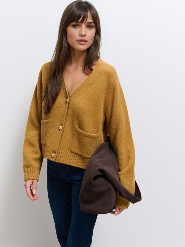 Cardigan din lână