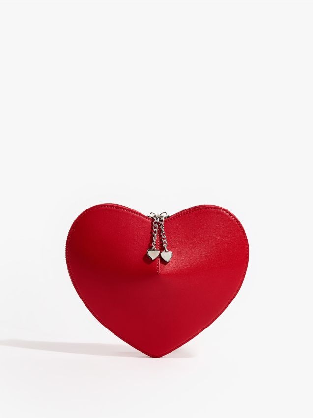 Mohito - Дамска чанта с верижка - червен