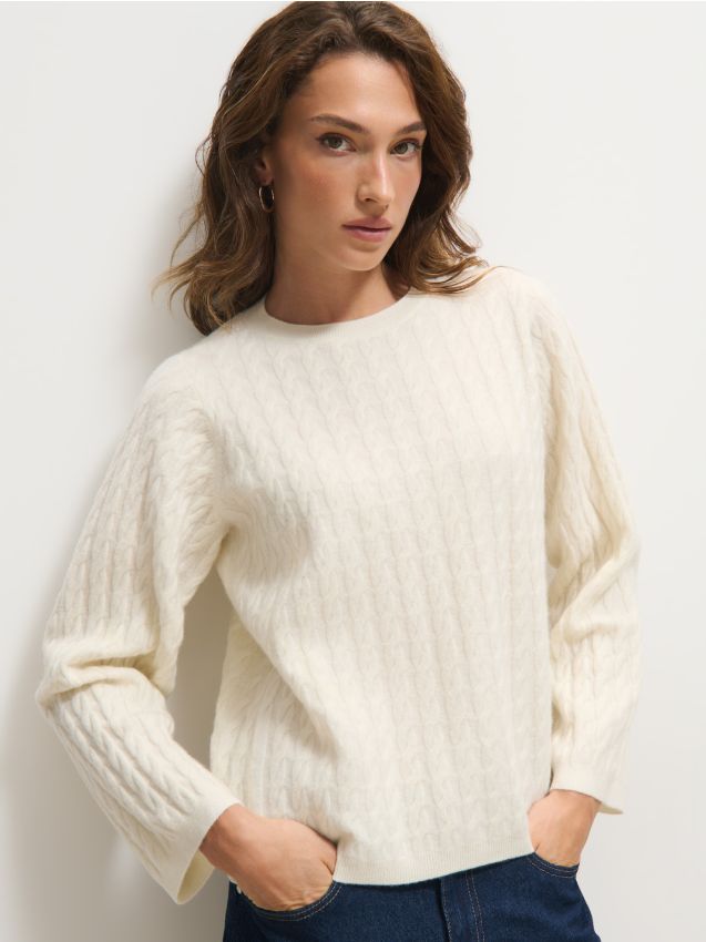 Mohito - Wollpullover - Grau