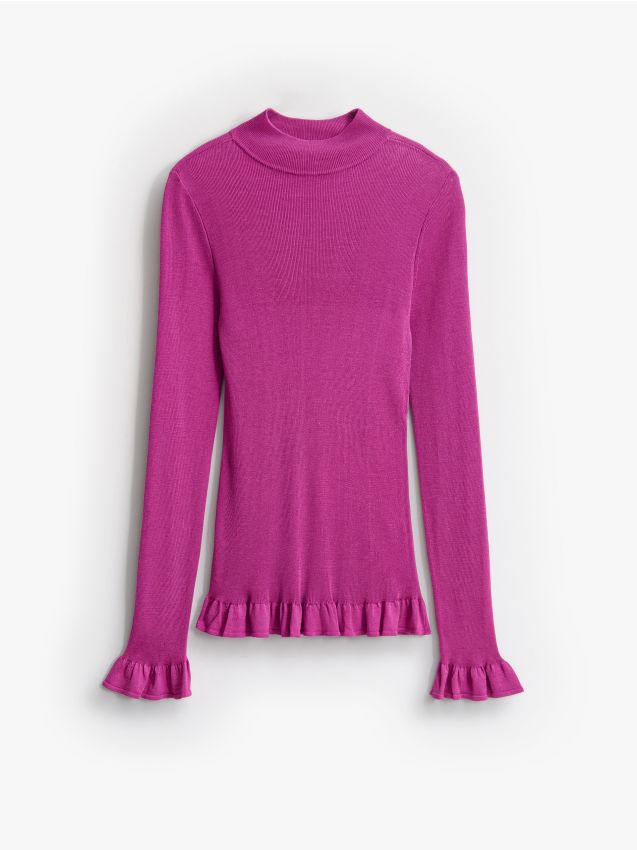 Pulover cu peplum