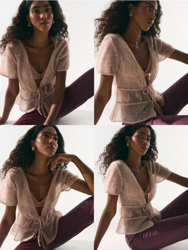 Mohito - Пуловер със съдържание на вълна - бежово