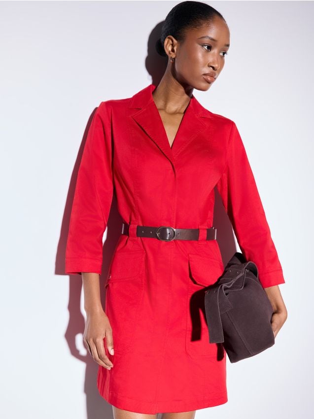 Rochie mini cu curea