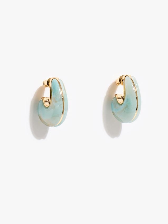 Mohito - Висящи обеци - тюркоазено