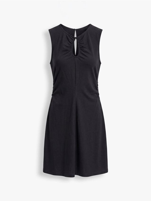 Rochie mini cu despicătură
