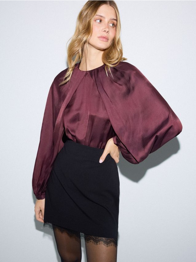 Bluza od satena