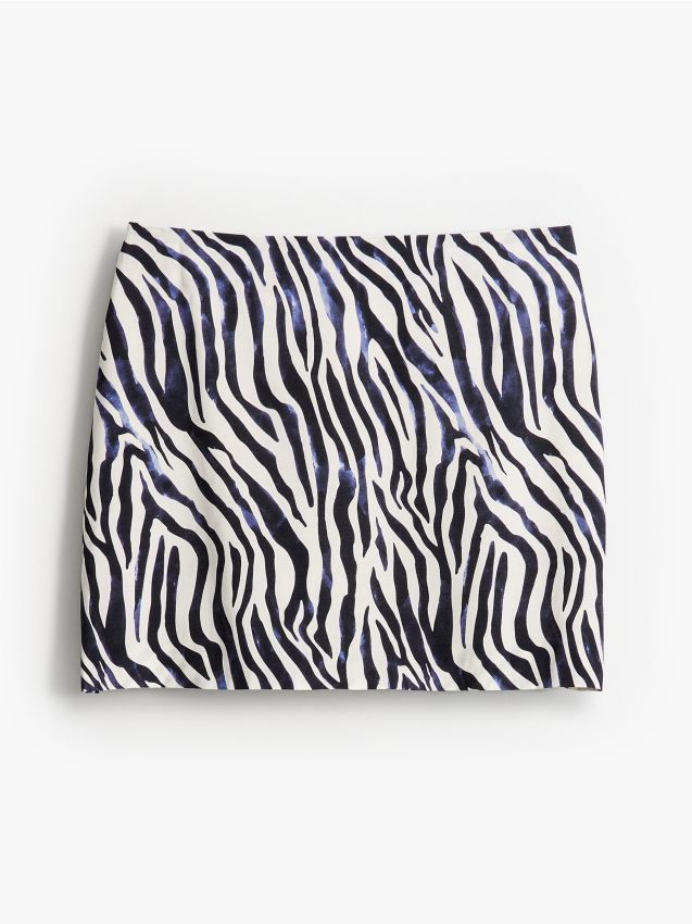 Φούστα με ζωικό σχέδιο