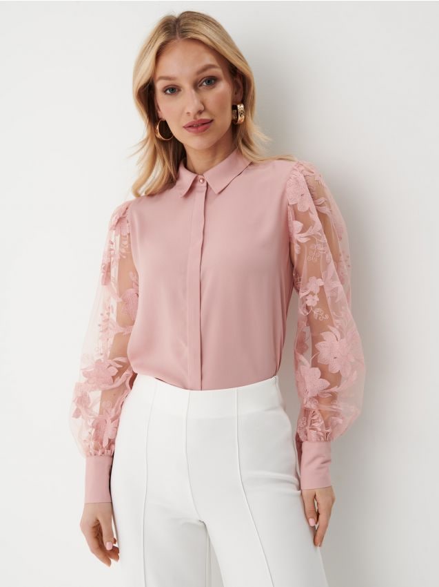 Camicetta rosa cipria online