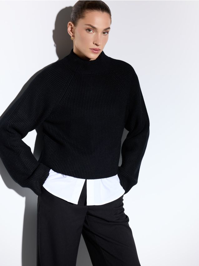 Pulover din amestec de viscoză