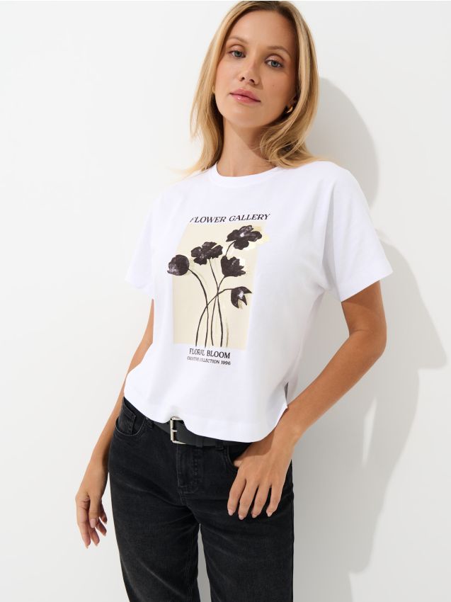 T-shirt cu imprimeu