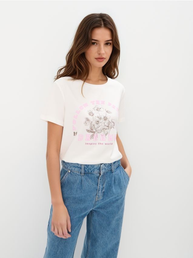 T-shirt cu imprimeu