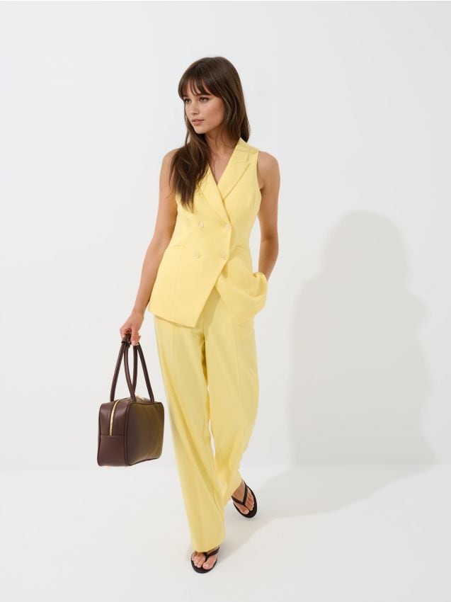 Pantaloni wide leg