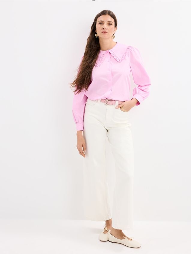 Blugi wide leg