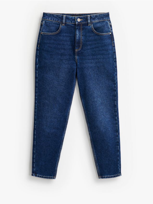Mohito - Mom slim-lõikega teksad - navy