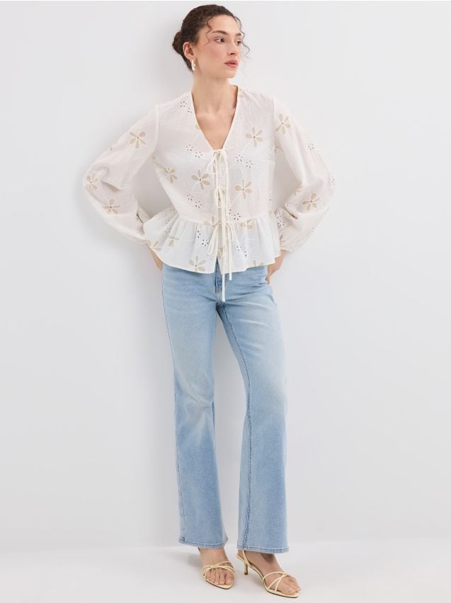 Mohito - Дънки flare - син