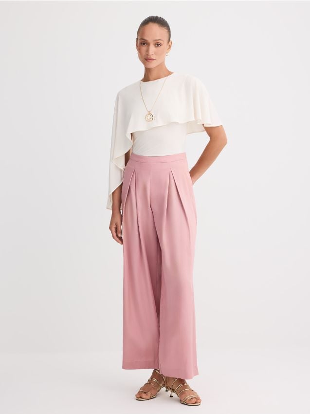 Mohito - Bluse mit Rüschen - Blau
