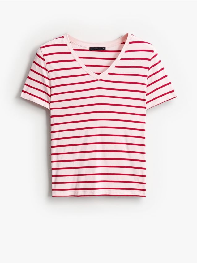 Tricou cu decolteu în V