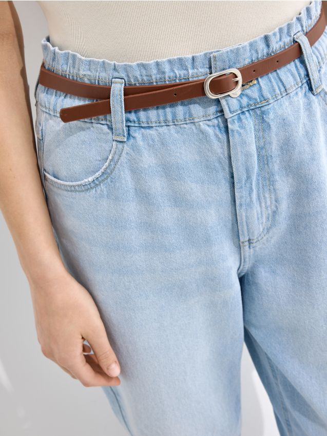 Mohito - Дънки тип paperbag - син