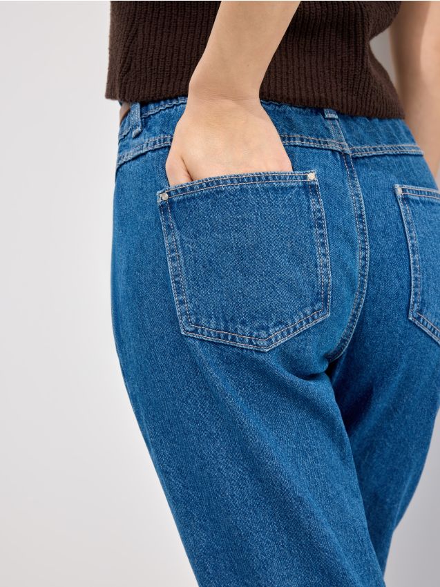 Mohito - Дънки тип paperbag - син