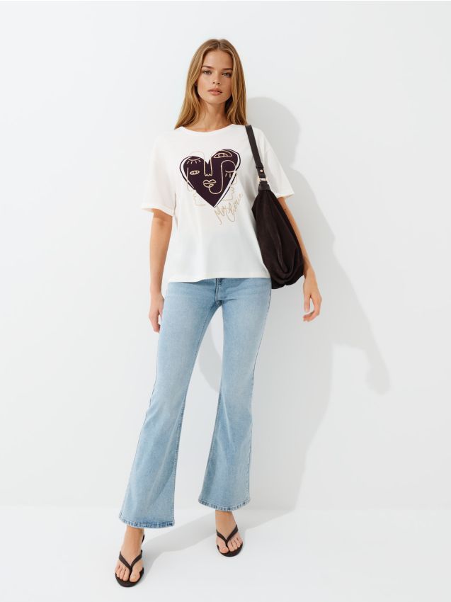 T-shirt cu imprimeu