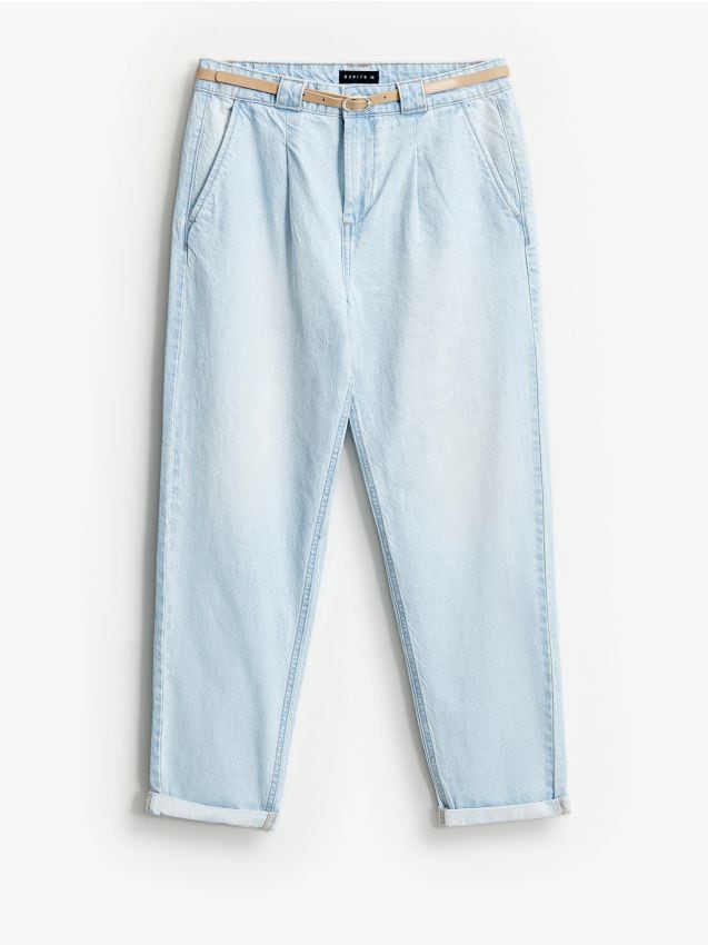 Джинси з ременем