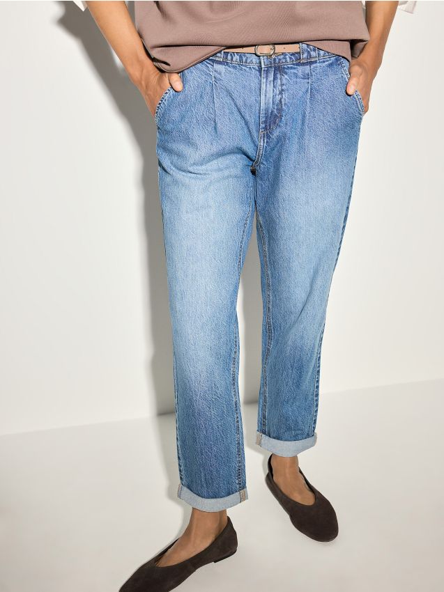 Джинси з ременем